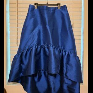Mare Mare X Anthropologie Ruffled Skirt Blue